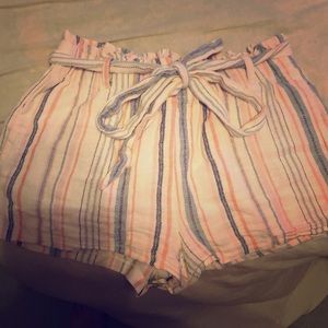Cute and cozy summer stretchy, tie shorts